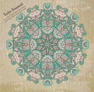Vintage vector pattern N9