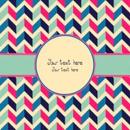 Abstract mosaic background made of colorful arrows N19