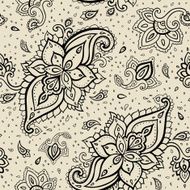 Seamless Paisley background N3