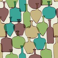 Decorative graphic seamless texture