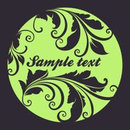 Floral Ornament Background for Vector Design N45
