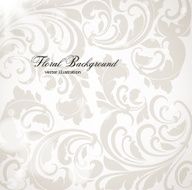 Floral Ornament Background for Vector Design N54