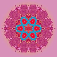 Oriental mandala motif N36