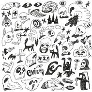 Halloween evil - icons