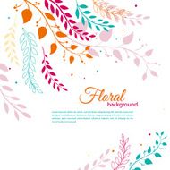 Floral background N121