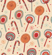 Lollipops background Sugarplums