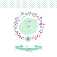Floral decor N10