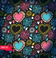 Floral decorative seamless pattern N3