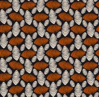 Abstract seamless decorative contrast texture