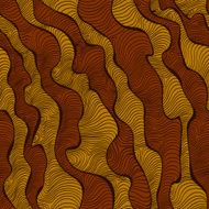 Colorful seamless abstract wavy pattern background