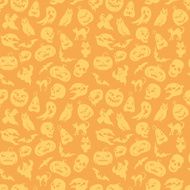 Halloween seamless pattern N23