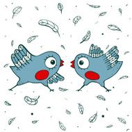 Birds Quarrel N2