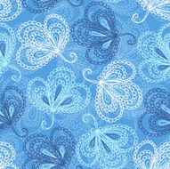 Ornate floral seamless pattern N5