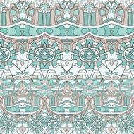 Seamless abstract hand drawn pattern N19