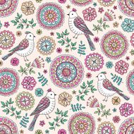 floral seamless pattern N151