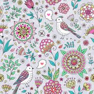 floral seamless pattern N153