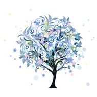 Festive romantic tree N3