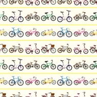 seamless bicycle pattern N9