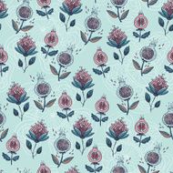 Cute seamless floral pattern N6