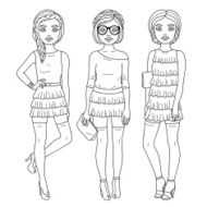 Fashion romantic girls N2