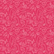 Romantic seamless pattern N25