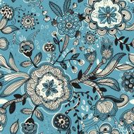Vector floral seamless pattern N23