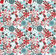 Seamless Floral Pattern N281