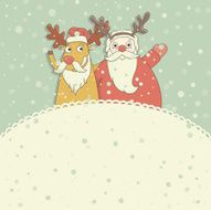 christmas card N89