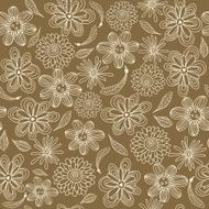 Seamless Floral Pattern N283