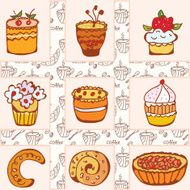 Set of funny cakes N2