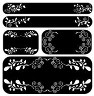 Floral Banner Set