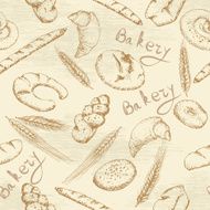 Bakery seamless pattern N5