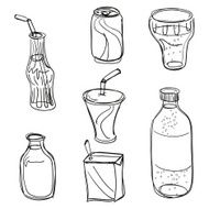 Beverage collection in Black and White N3