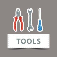 Hardware tools drawing N2