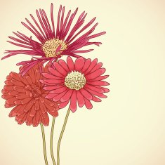 Floral background with place for text N11