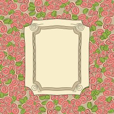 Glamorous doodle frames N6