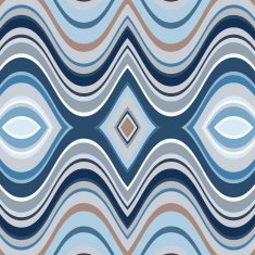 Vector Seamless Abstract Wavy Background N10