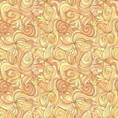 Seamless abstract gold color hand-drawn texture