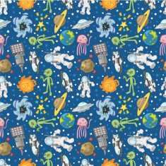 Seamless space pattern N19