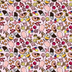 Seamless candy pattern N8