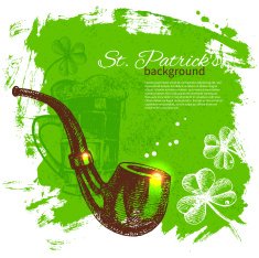 St Patrick's day background N18
