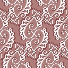 Seamless Ornate Abstract Pattern N60
