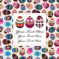 Easter Egg Card N9
