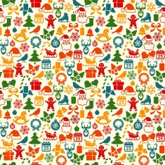 Christmas Seamless Retro backgrounds