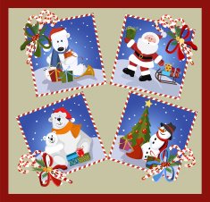 christmas card N81