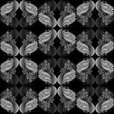 Seamless Ornate Abstract Pattern N61