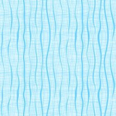Vertical blue wavy stripes and lines