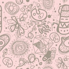 Abstract seamless pattern N78