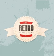 Retro label N13