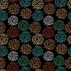 Seamless pattern with leaf N25